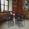 Regency Kahlo Round Table & Chair Sets, 48 W, 48 L, 29 H, Wood, Metal, Polypropylene Top, Mahogany TPL48RNDMHCM44BK - alternate 2